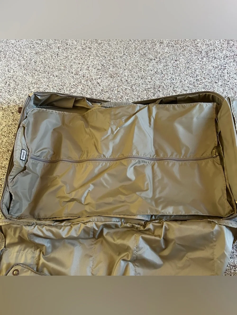 Vintage Hartmann Tweed Roller Rolling Garment Luggage Bag -Locks Strap Paperwork